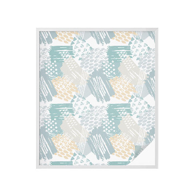 Nepermatoma plėvelė langams Abstrakti mozaika