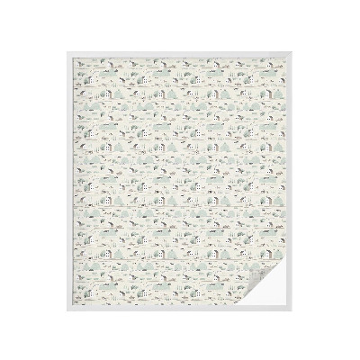 Plėvelė langams privatumui vitražas Idiliškas kaimas