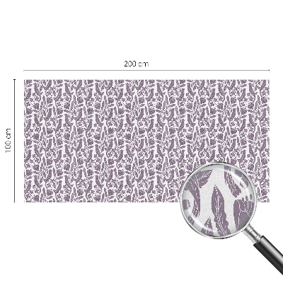 Matinė klijuojama plėvelė langams Liaudies motyvai