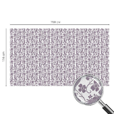 Matinė klijuojama plėvelė langams Liaudies motyvai