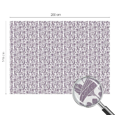 Matinė klijuojama plėvelė langams Liaudies motyvai