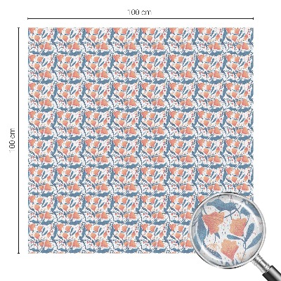Matinė plėvelė langams su vitražo efektu Gėlių puota