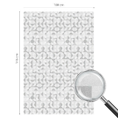 Nepermatoma plėvelė langams Geometriniai raštai