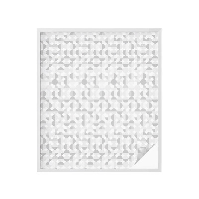 Nepermatoma plėvelė langams Geometriniai raštai