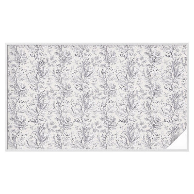 Plėvelė langams privatumui vitražas Lapai ir drugeliai