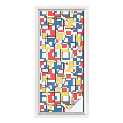 Pieninė plėvelė langams su raštu Geometrinės figūros