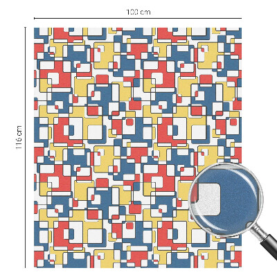 Pieninė plėvelė langams su raštu Geometrinės figūros