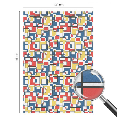 Pieninė plėvelė langams su raštu Geometrinės figūros