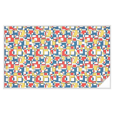 Pieninė plėvelė langams su raštu Geometrinės figūros