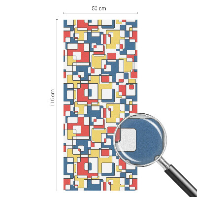 Pieninė plėvelė langams su raštu Geometrinės figūros