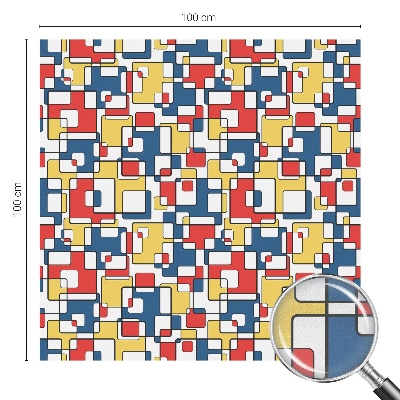 Pieninė plėvelė langams su raštu Geometrinės figūros