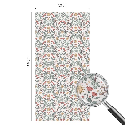 Nepermatoma plėvelė langams Lapės lapai