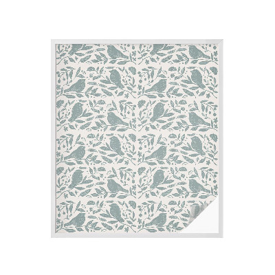 Matinė klijuojama plėvelė langams Paukščio motyvas