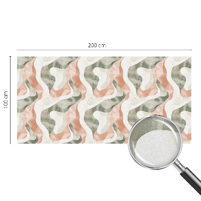 Matinė klijuojama plėvelė langams Spalvingos bangos