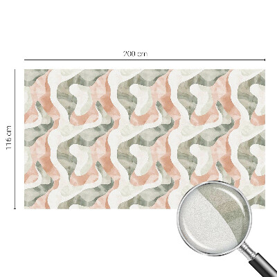 Matinė klijuojama plėvelė langams Spalvingos bangos