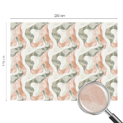 Matinė klijuojama plėvelė langams Spalvingos bangos