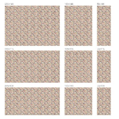 Nepermatoma plėvelė langams Miško raštas