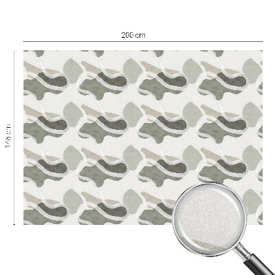 Matinė klijuojama plėvelė langams Organinis raštas