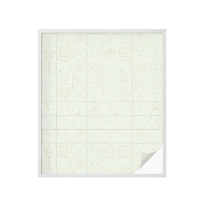 Pieninė plėvelė langams su raštu Geometrinė mozaika