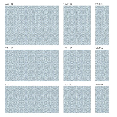 Matinė klijuojama plėvelė langams Japoniškos bangos