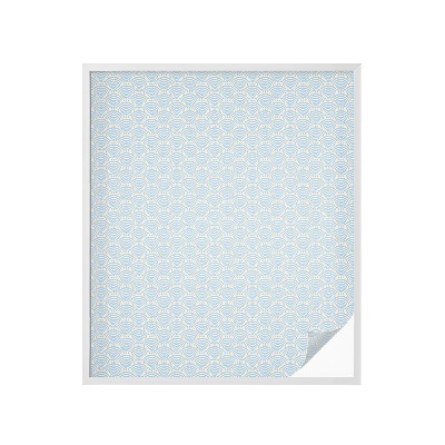 Matinė klijuojama plėvelė langams Japoniškos bangos