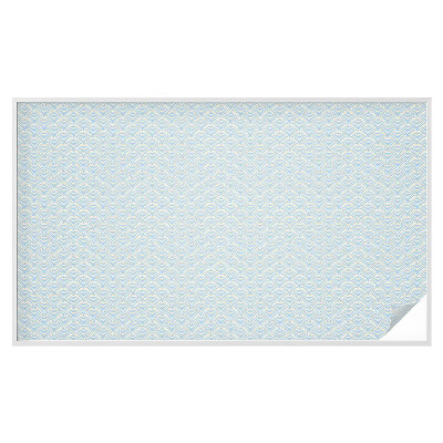 Matinė klijuojama plėvelė langams Japoniškos bangos