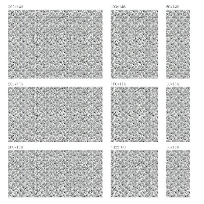 Matinė plėvelė langams su vitražo efektu Botaninis motyvas