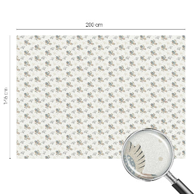 Nepermatoma plėvelė langams Paukščių raštas