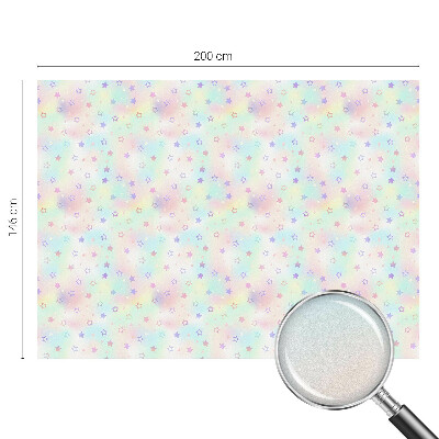 Plėvelė langams privatumui vitražas Vaivorykštės raštai