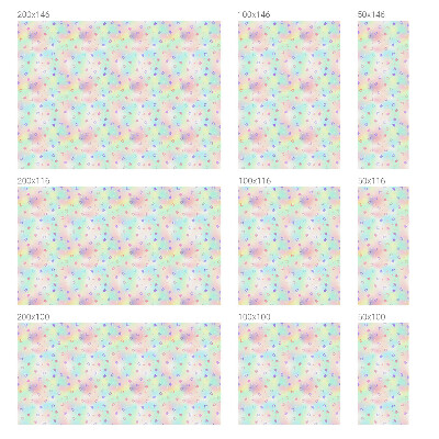 Plėvelė langams privatumui vitražas Vaivorykštės raštai