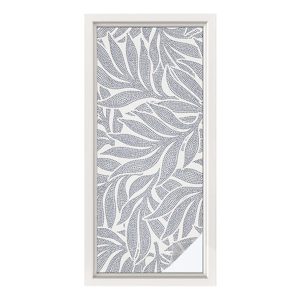 Pieninė plėvelė langams su raštu Lapų lašai