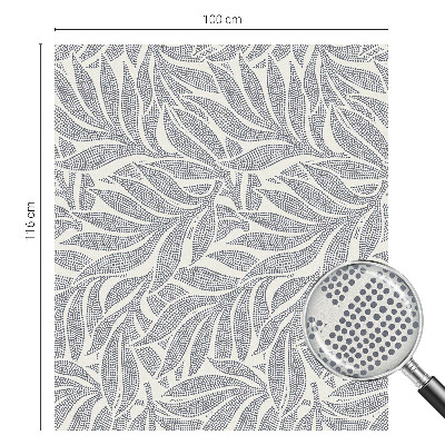 Pieninė plėvelė langams su raštu Lapų lašai