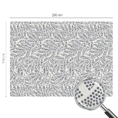 Pieninė plėvelė langams su raštu Lapų lašai