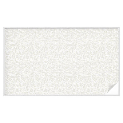 Matinė plėvelė langams su vitražo efektu Lapų elegancija