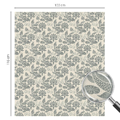 Matinė klijuojama plėvelė langams Rytietiškas raštas