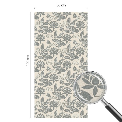 Matinė klijuojama plėvelė langams Rytietiškas raštas