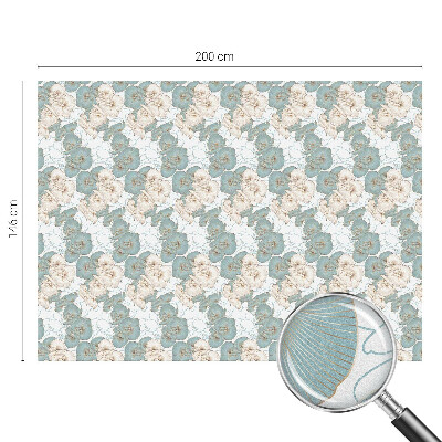 Plėvelė langams privatumui vitražas Subtilūs žiedai