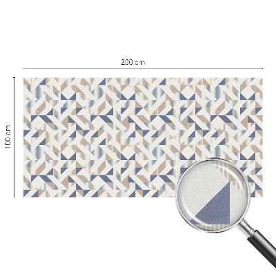 Nepermatoma plėvelė langams Geometriniai raštai