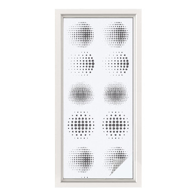 Plėvelė langams privatumui vitražas Taškuoti apskritimai