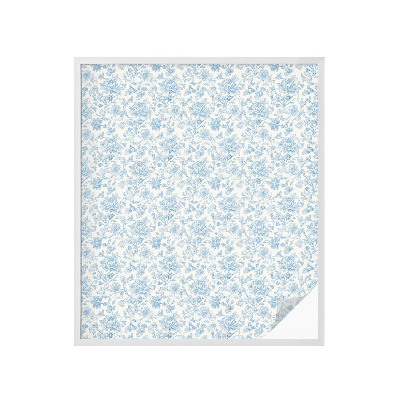 Pieninė plėvelė langams su raštu Gėlių raštas