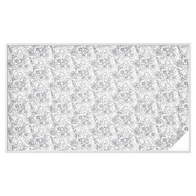 Nepermatoma plėvelė langams Floristinė elegancija