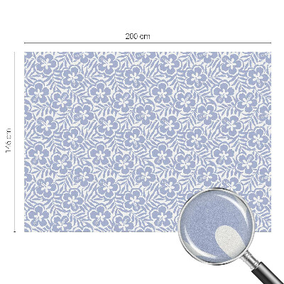 Matinė plėvelė langams su vitražo efektu Hibisko gėlės