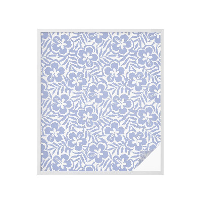 Matinė plėvelė langams su vitražo efektu Hibisko gėlės