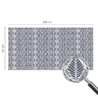 Pieninė plėvelė langams su raštu Raštuoti lapai