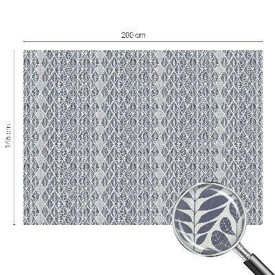 Pieninė plėvelė langams su raštu Raštuoti lapai