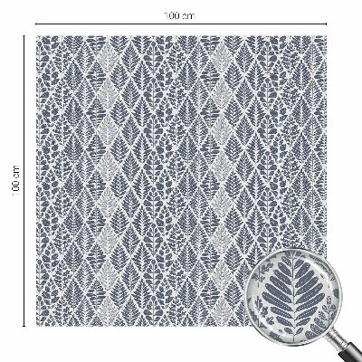 Pieninė plėvelė langams su raštu Raštuoti lapai