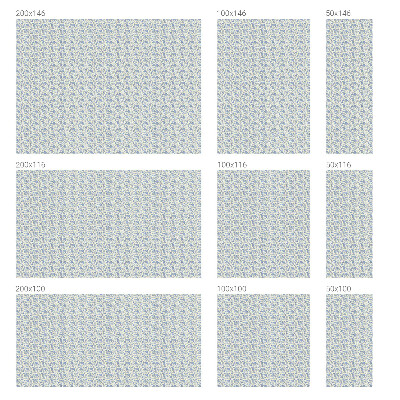 Matinė plėvelė langams su vitražo efektu Gėlių raštas