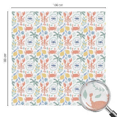 Nepermatoma plėvelė langams Jūriniai motyvai