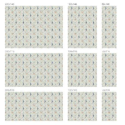 Nepermatoma plėvelė langams Jūrų arkliukai