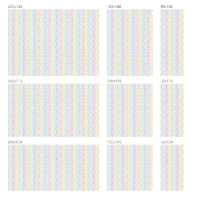 Matinė klijuojama plėvelė langams Vaivorykštės linijos